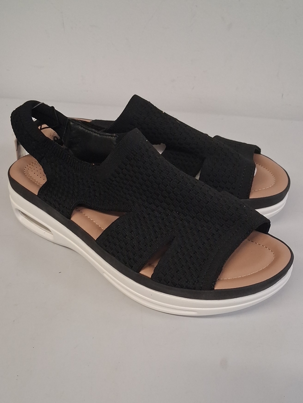 NWT Womens My Soft Air Cushion Slingback Open Toe Sandles